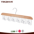 Wooden belt hanger with 12 racks